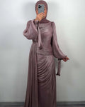 Dunja aftenkjole gammel pink