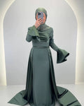 Tuana Evening dress Khaki