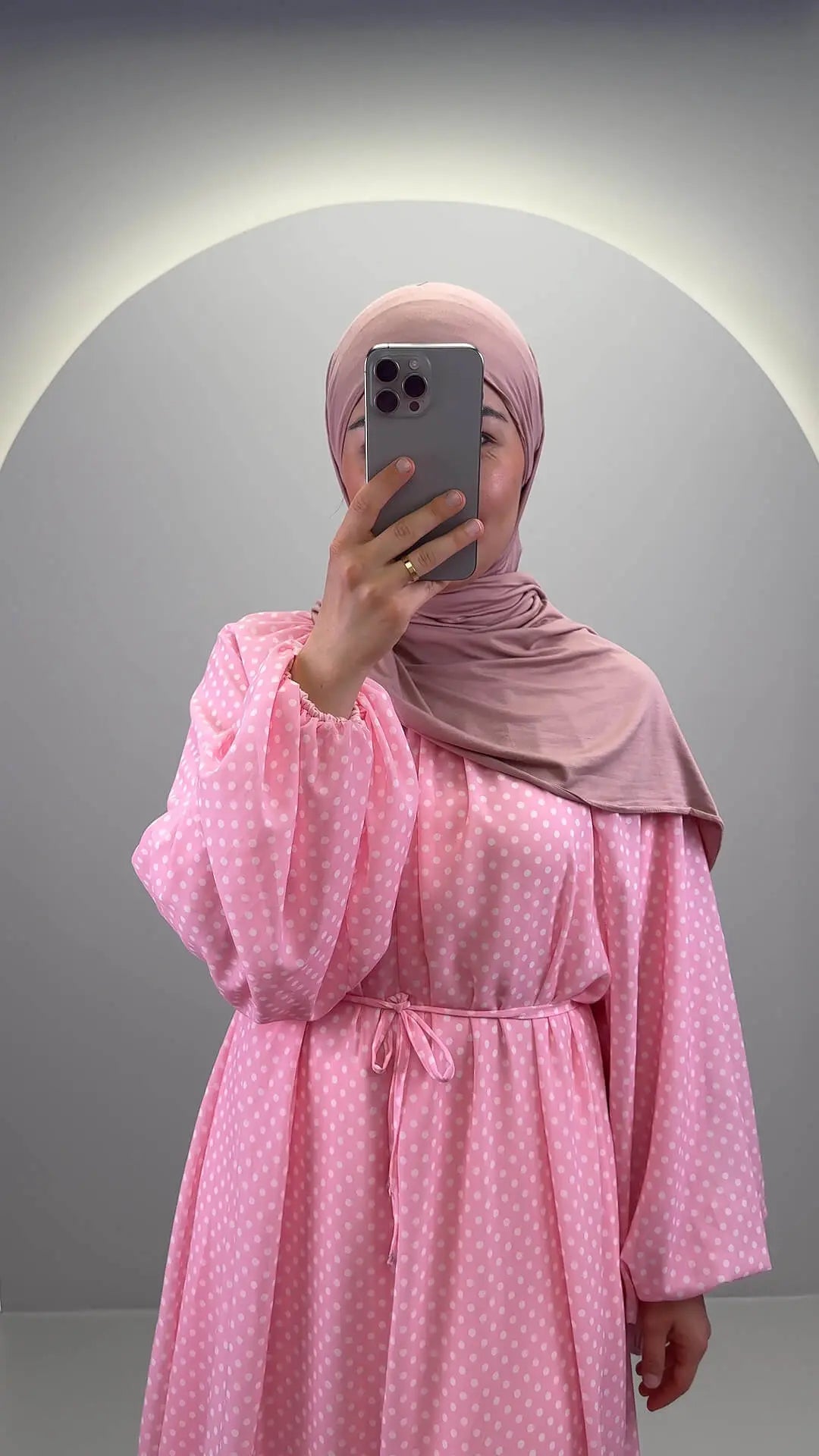 Bonti kjole pink