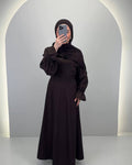 Haily Elbise Kahverengi 01