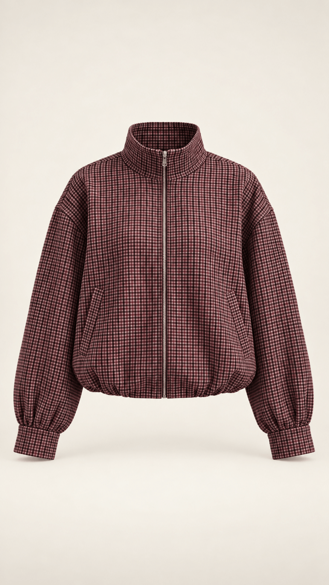 Karolnan Jacke – Weinrot – Bild 3