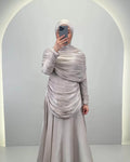 Liyan Aftenkjole Beige