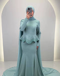 Simay Aftenkjole Mint