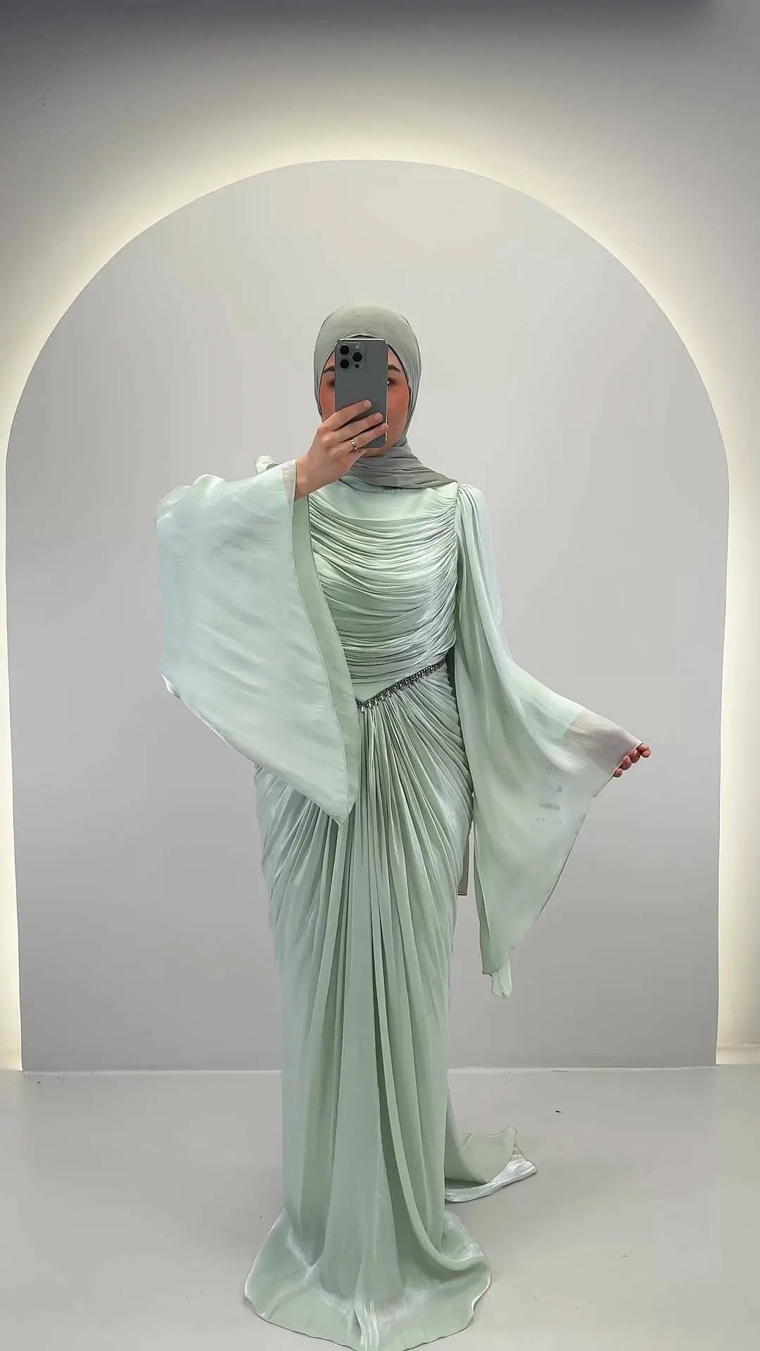 Perria Aftenkjole Mint