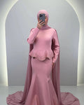Simay Aftenkjole Rosa