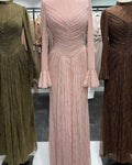 Selin aftenkjole pink
