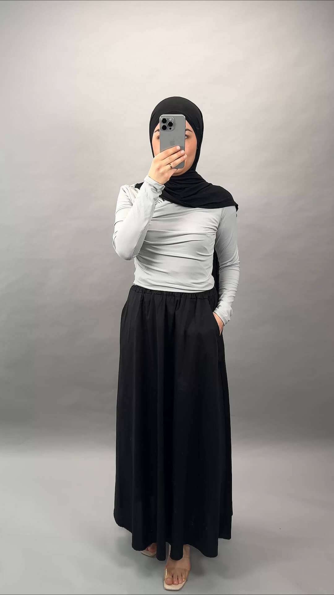 Oya Top Gray
