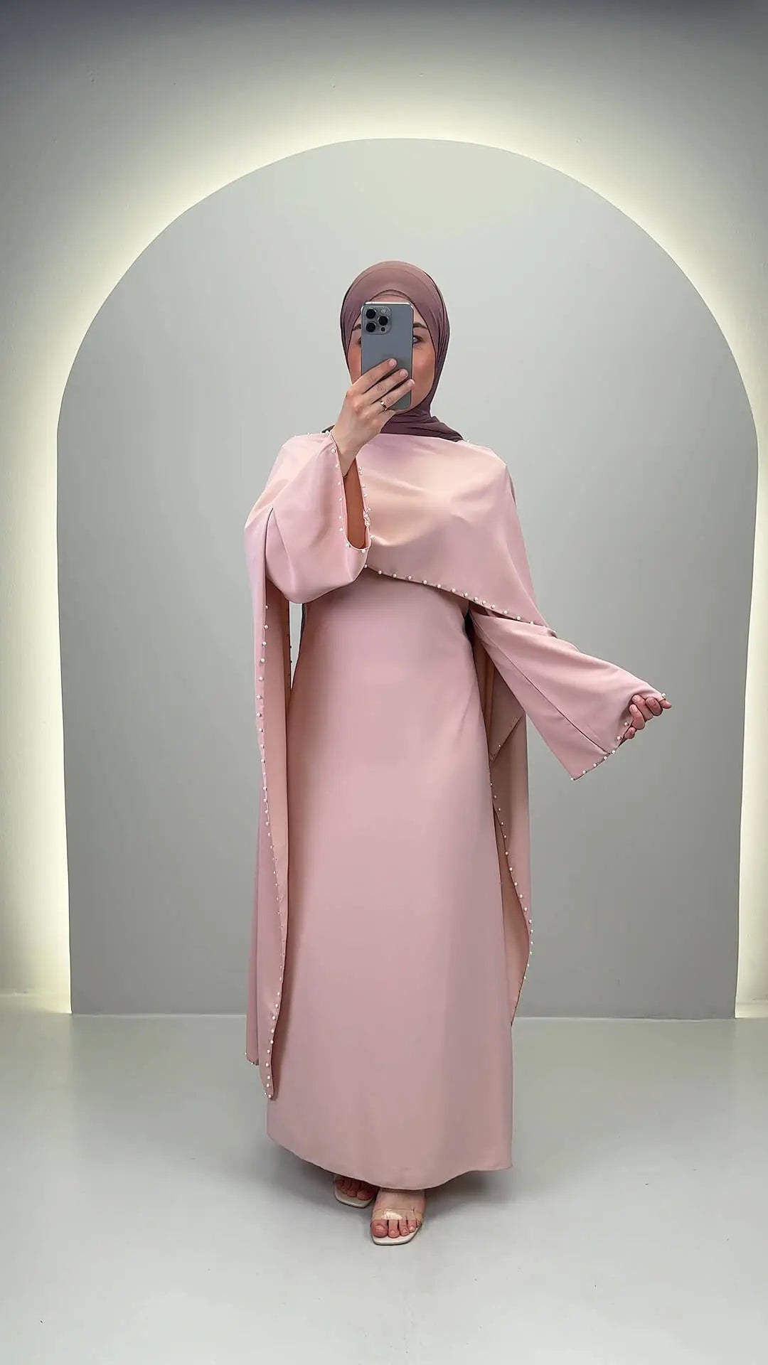 Zerafin aftenkjole rosa