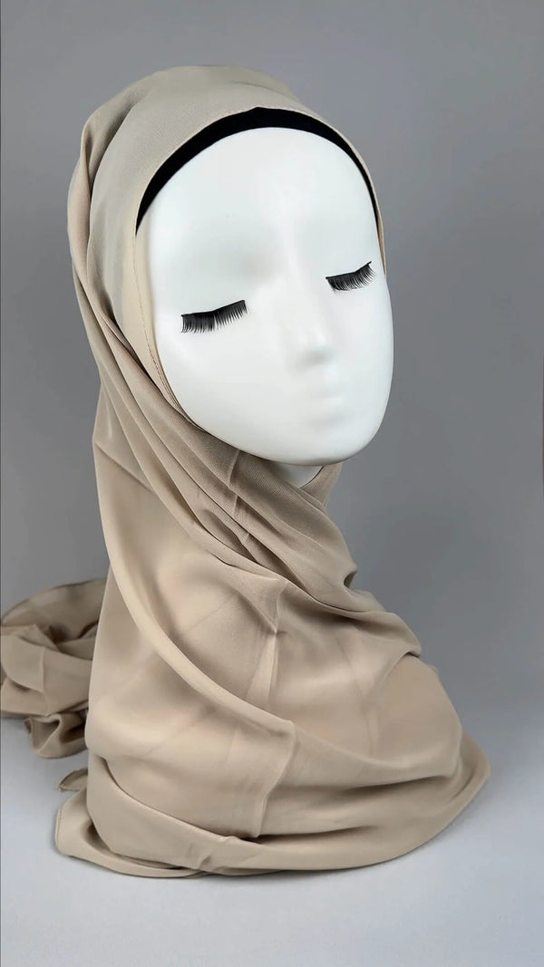 Sedef Chiffon Beige - Semode