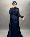 Arzu evening dress dark blue