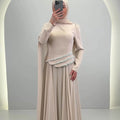 Seyla Aftenkjole Beige