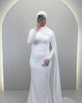 Liora Brautkleid mit HIJAB
