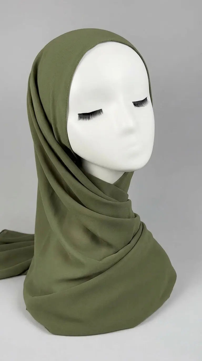 Sedef Chiffon Grøn 03