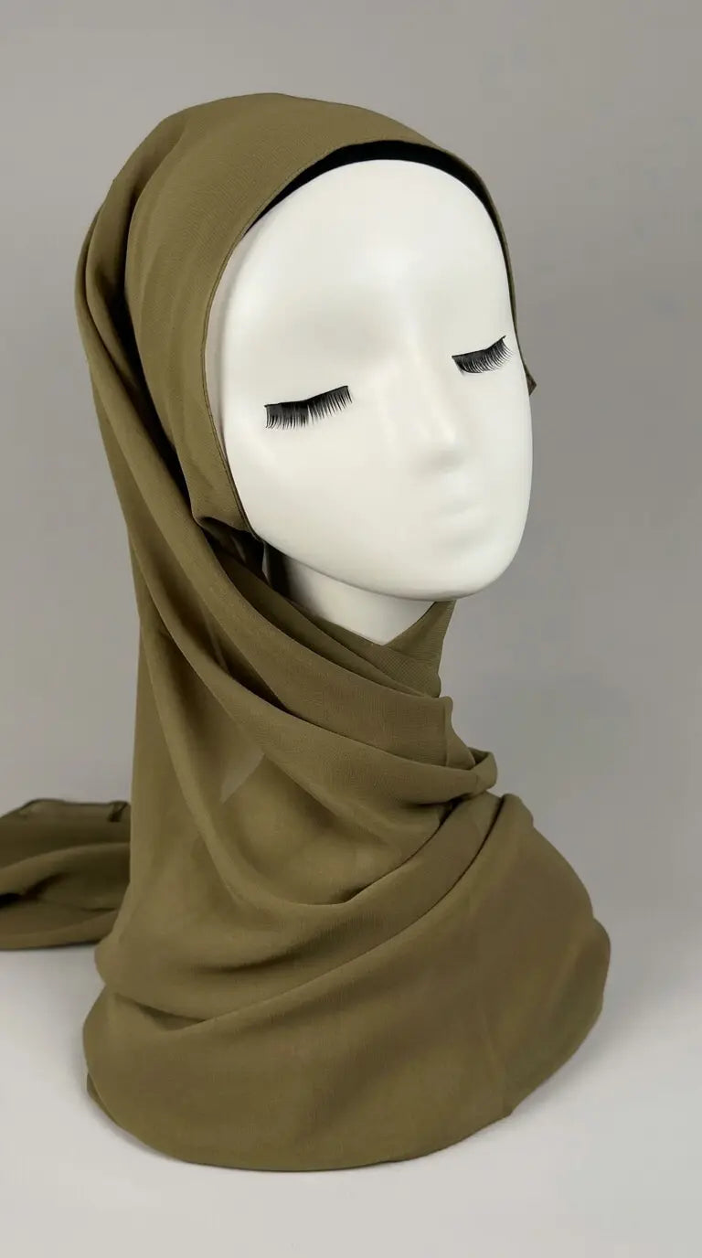 Sedef Chiffon Grøn 04