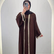 Lima Abaya sæt brun