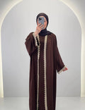 Lima Abaya sæt brun