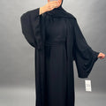 Pinar Abaya Set black