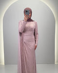 Asell Aftenkjole Pink