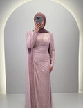 Asell Aftenkjole Pink