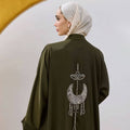 Su Eksklusiv abaya Set Khaki