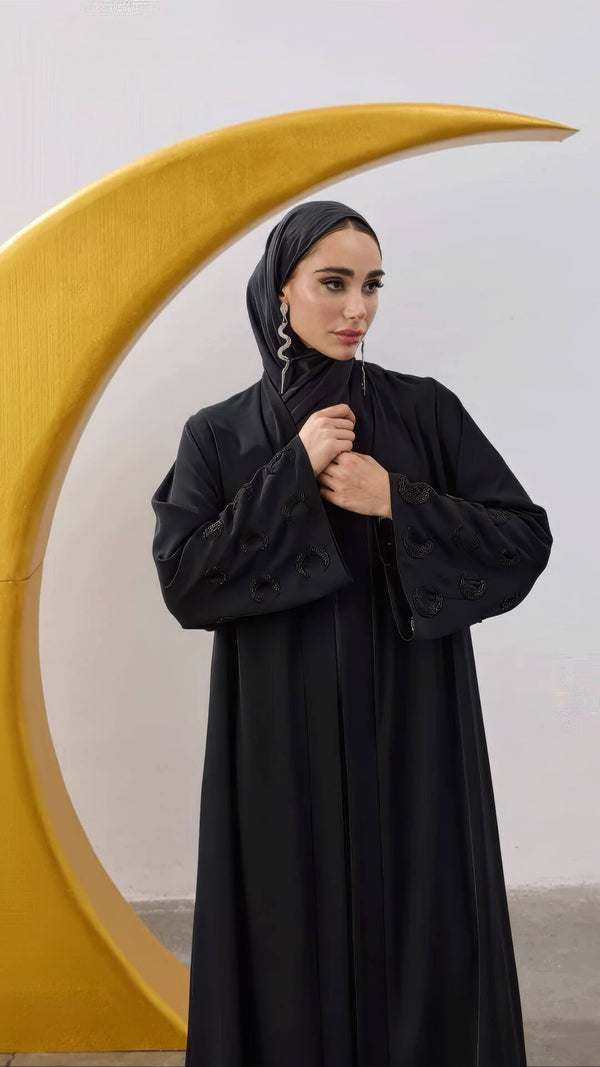 Ay Exklusive Abaya Set Schwarz