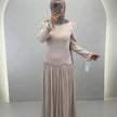Yagmur Aftenkjole Beige