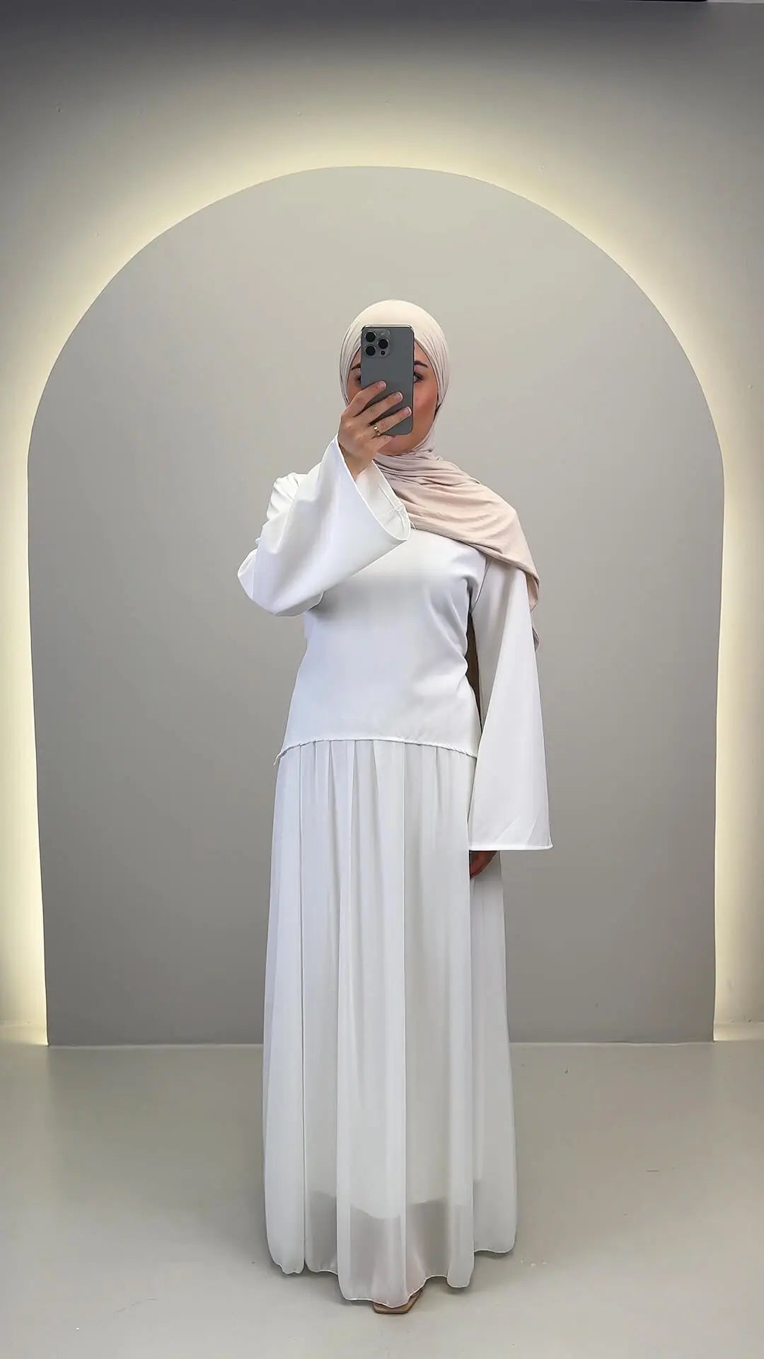 Riman Outfit Hvid