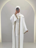 Lima Abaya Sæt Hvid
