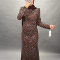 Alea Evening dress Brown