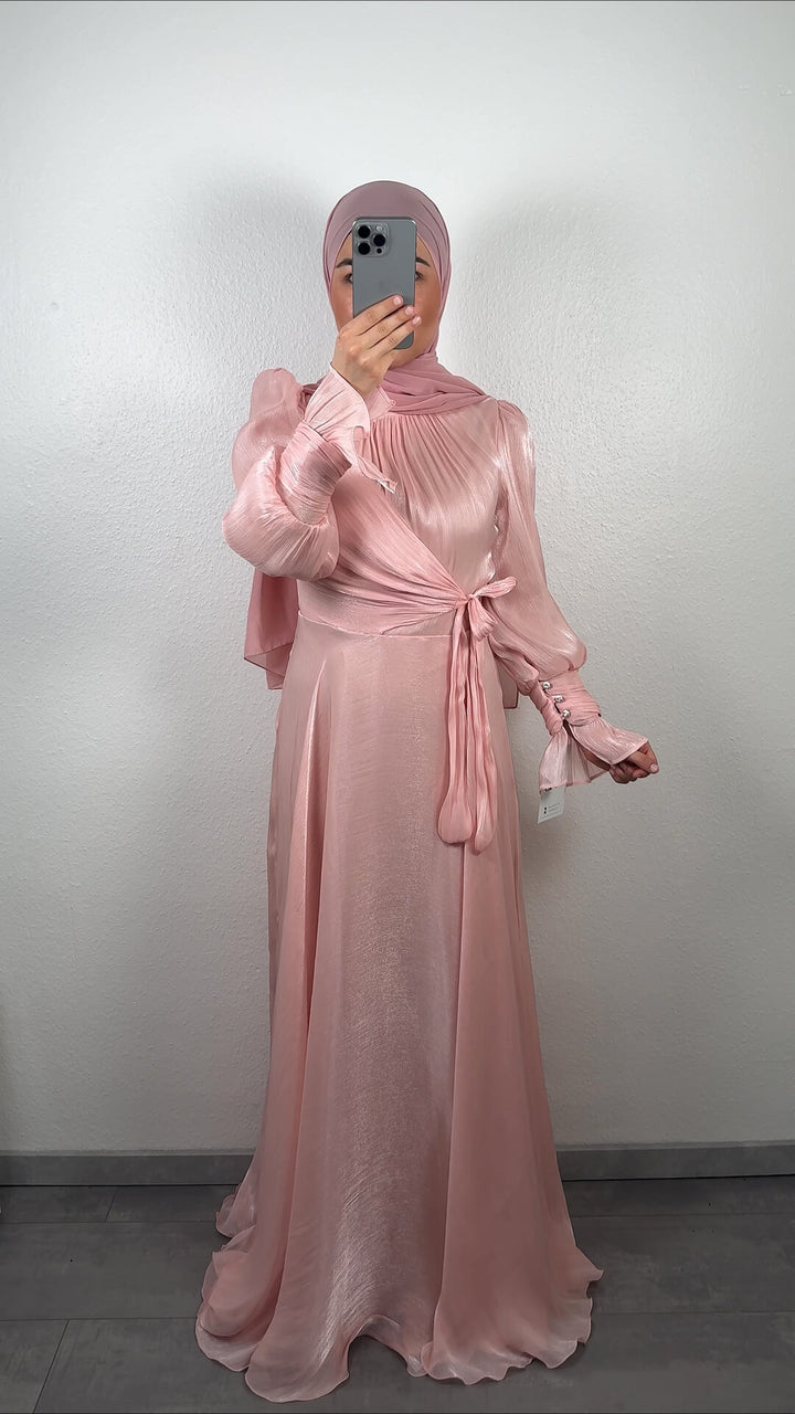 Aren evening dress pink