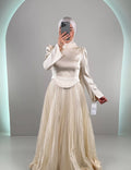 Avra Evening dress Beige