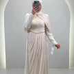 Nefa aftenkjole beige
