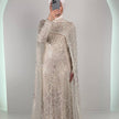 Milea aftenkjole beige