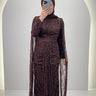 Nirama Evening dress Brown