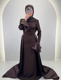 Tuana Evening dress Brown