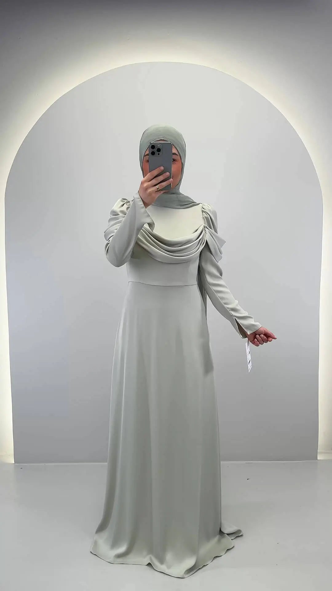 Esma Aftenkjole Mint