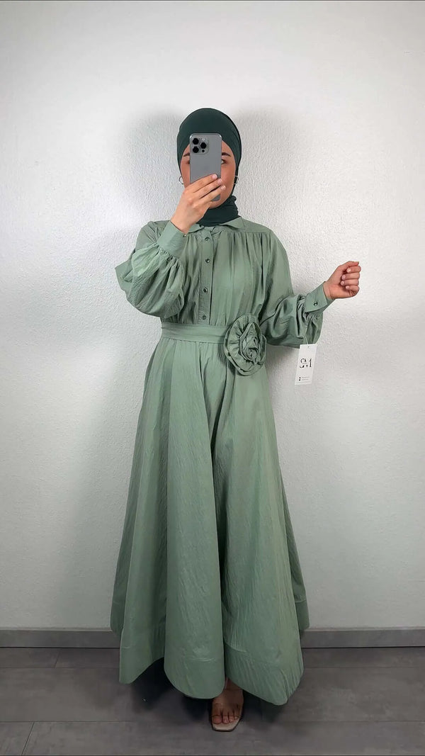 Fisun Kleid Mint - Semode