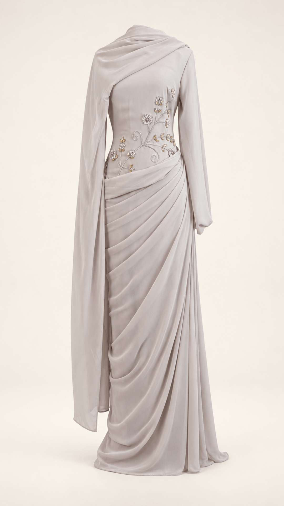 Hayal Abendkled Pre Order – Beige – Bild 6