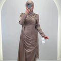 Leyla Evening dress Taupe