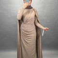 Menisa Abendkleid Beige