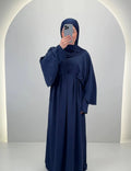 Melek Abaya Mørkeblå
