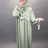 Mila Abaya Seti Khimar Mint ile