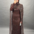 Milea Evening dress Brown
