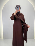 Zera Evening dress Brown