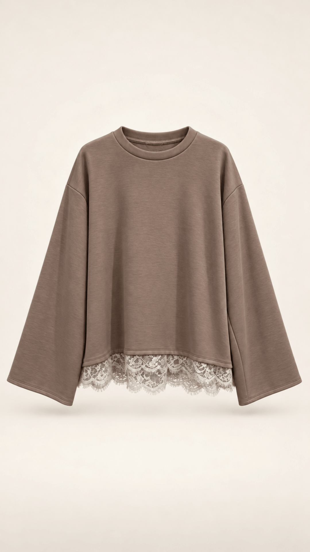 Misuna Oberteil – Taupe – Bild 5