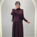 Noor Evening dress Brown