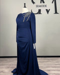 Pritty evening dress dark blue