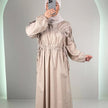 Reyna Kjole Beige