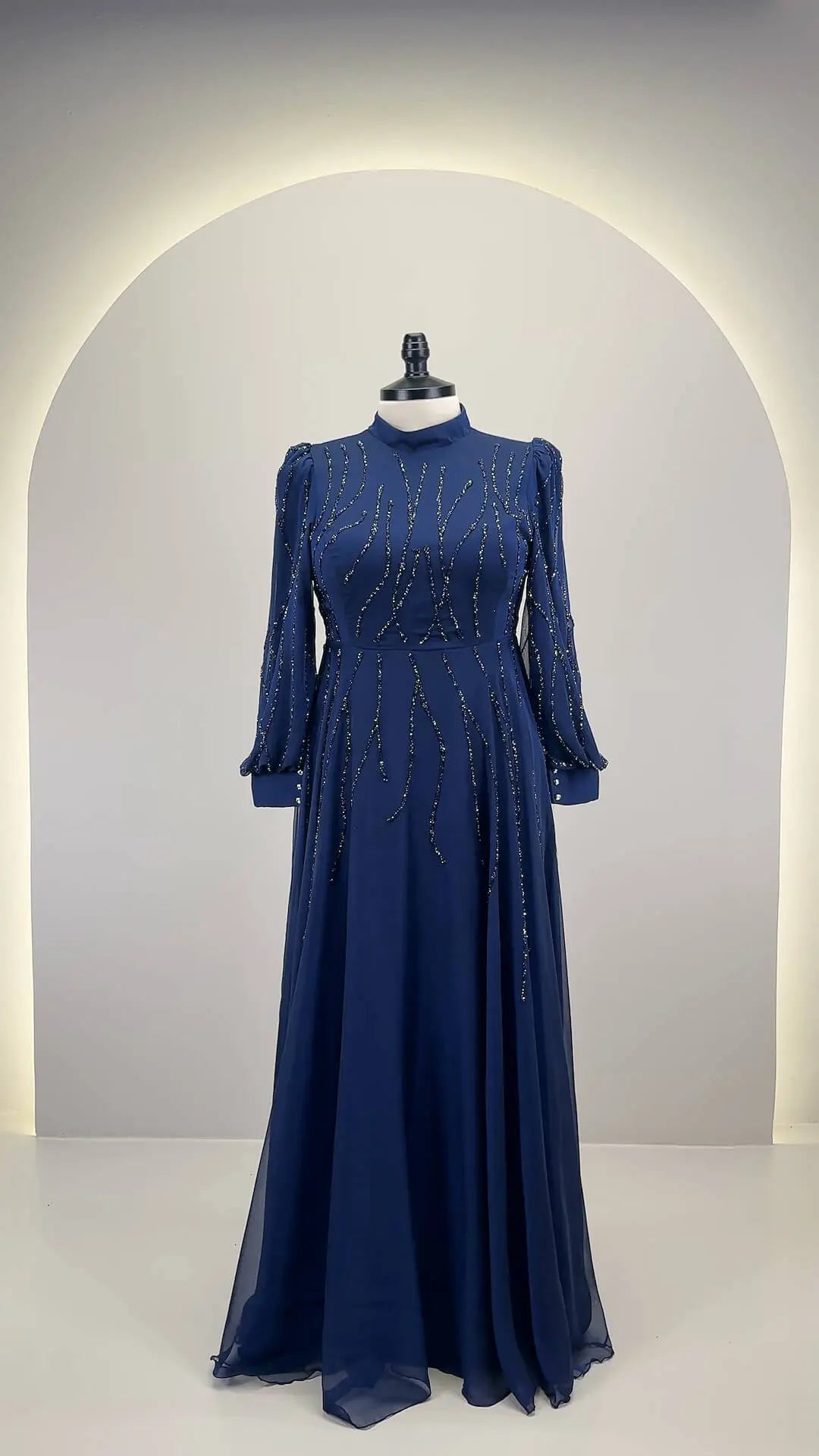 Sorin Abendkleid Dunkelblau