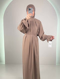 Riya Evening dress Taupe